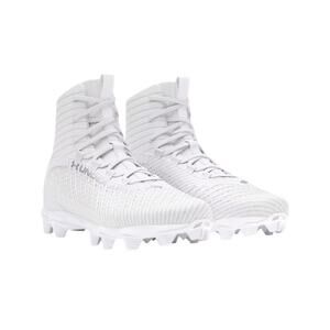 Under Armour Mens Highlight 2 MC Football Cleats US 10 EU 44 White Knit EUC